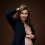 Eliška Mrázová těhotenské foto reference